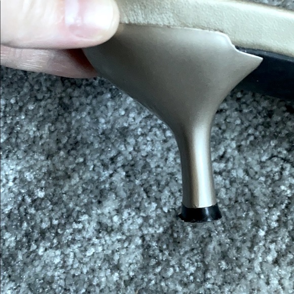 Kitten toe sandals with rhinestones - Picture 4 of 4